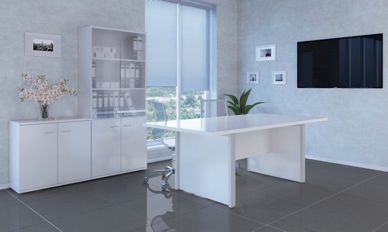 Итальянская мебель в кабинет Steel Evo - вид 2