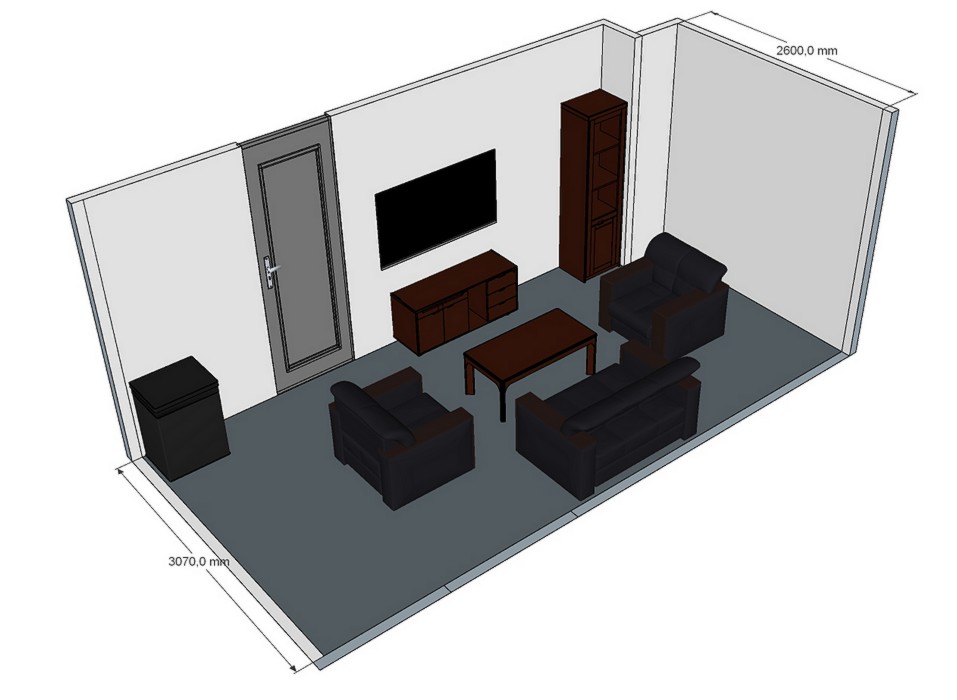 Диван в кабинет Боссо - вид 20