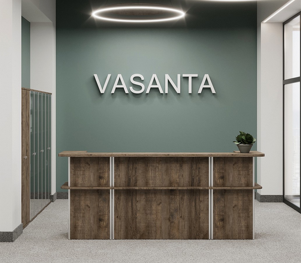 Угловая стойка-ресепшн Vasanta - вид 4