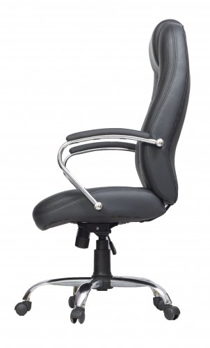 Чёрное кресло руководителя Кольт - вид 3